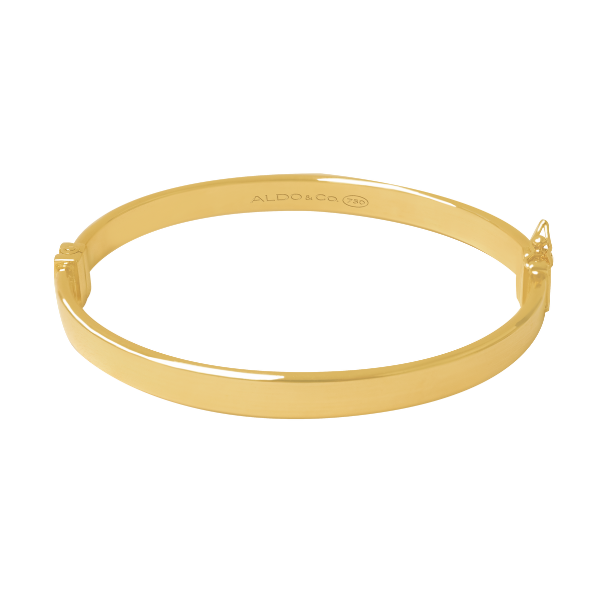 Pulsera en oro amarillo de 18K bangle cinta