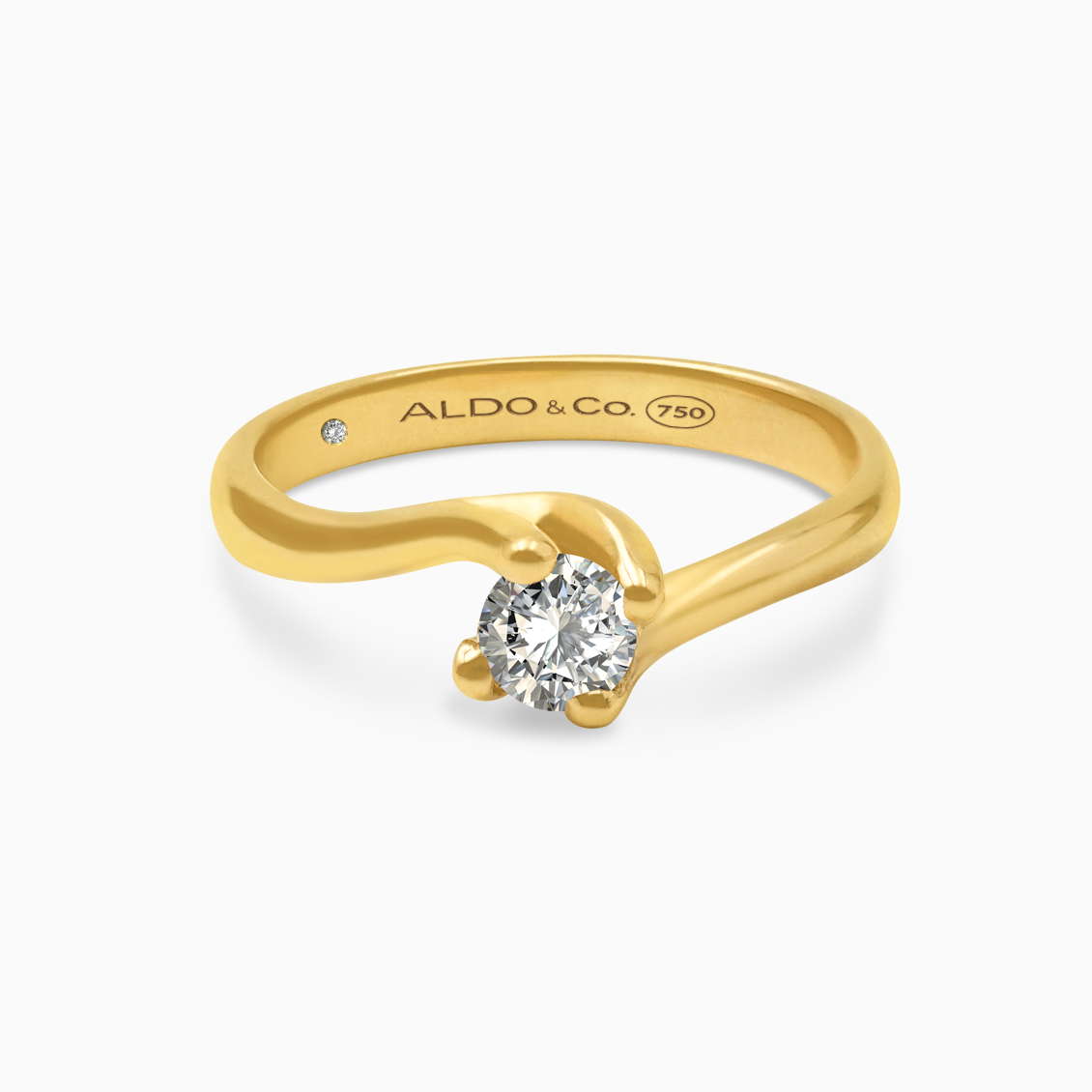 Anillo de Compromiso modelo infinito Aldo Co